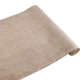 3.3ft*15ft Natural And Eco-friendly, Jute Cloth Roll, Garden Plant Cover, Soil-moisturizing And Weed-control Cloth, Biodegradable And Breathable Mulch