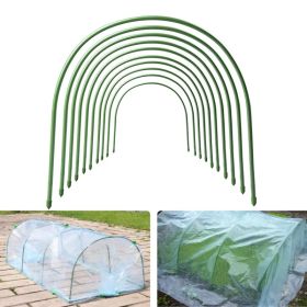 12PC 4ft*0.31inch Small Greenhouse Plastic Elbows, Garden Arch Support Accessories, Greenhouse Arch Pole Connecting Pipes, Support Fixtures