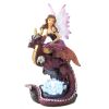 Fantasy Dragon Rider Collectible Figurine - Perfect For Mythical Decor And Gifts